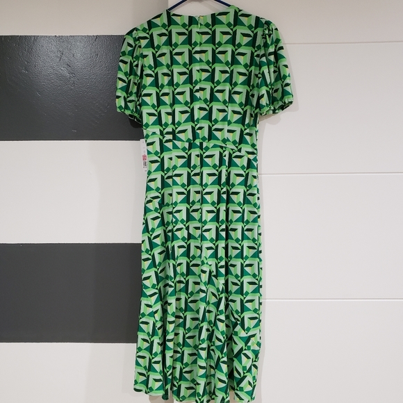 BNWT DONNA MORGAN dynamic geometric mint green beauty (2) - Picture 3 of 8